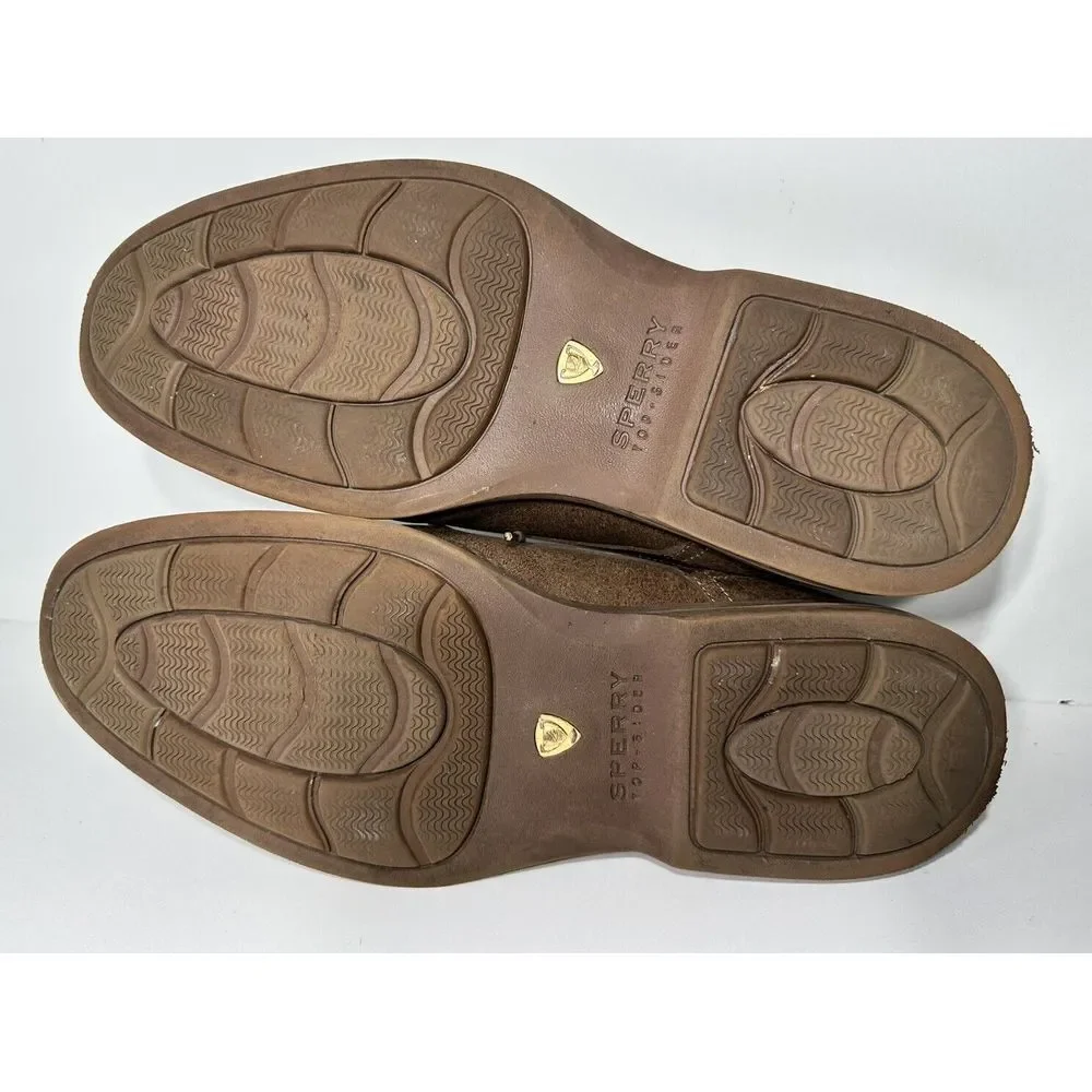 Sperry Top Sider‎ Gold Cup Mens Sz 12M Bellingham Cap Toe Brown Shoes STS10229